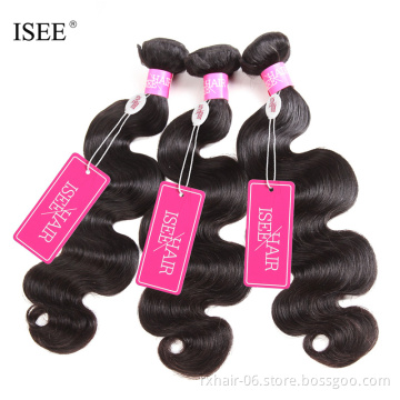 ISEE Wholesale Body Wave Brazilian Human Hair